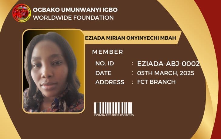 MIRIAN OYINYECHI MBAH